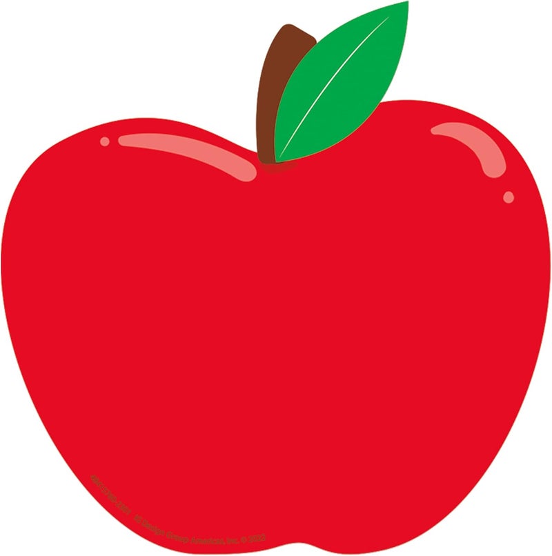 EUREKA Apple Paper Cut-Out Classroom Decorations for Teachers, 36 Pieces - Image 1